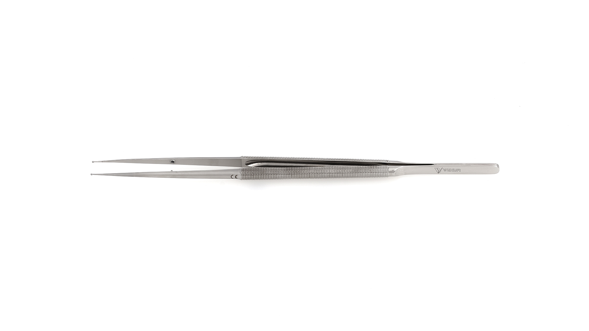 Ring tip Forceps - Straight 1mm TC coated rings